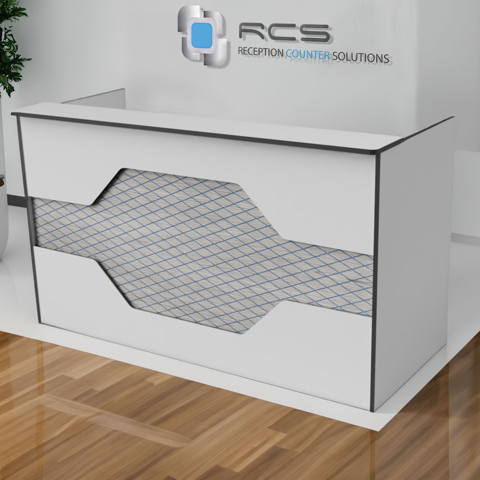 Los Angeles Tech Modern Reception Desk