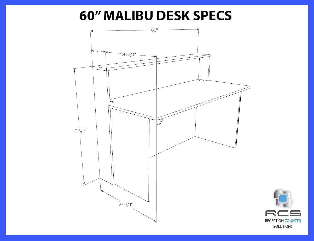 Standard height deals of reception table